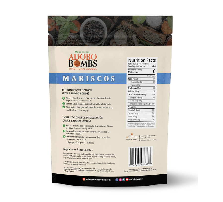 Mariscos Bombs (2 pack)