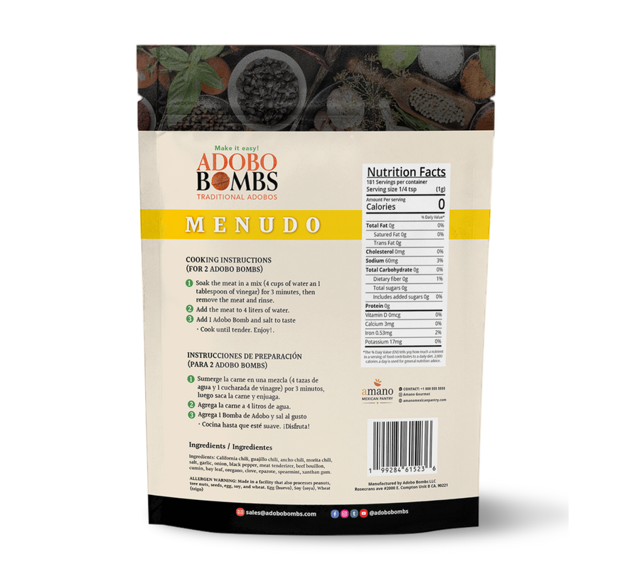 Menudo Bombs (2 pack)